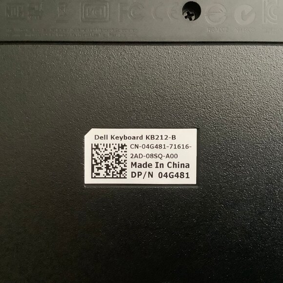 NIB - Dell KB212-B Wired Quiet-Key Low-Profile Keyboard with USB Cable - Picture 11 of 11